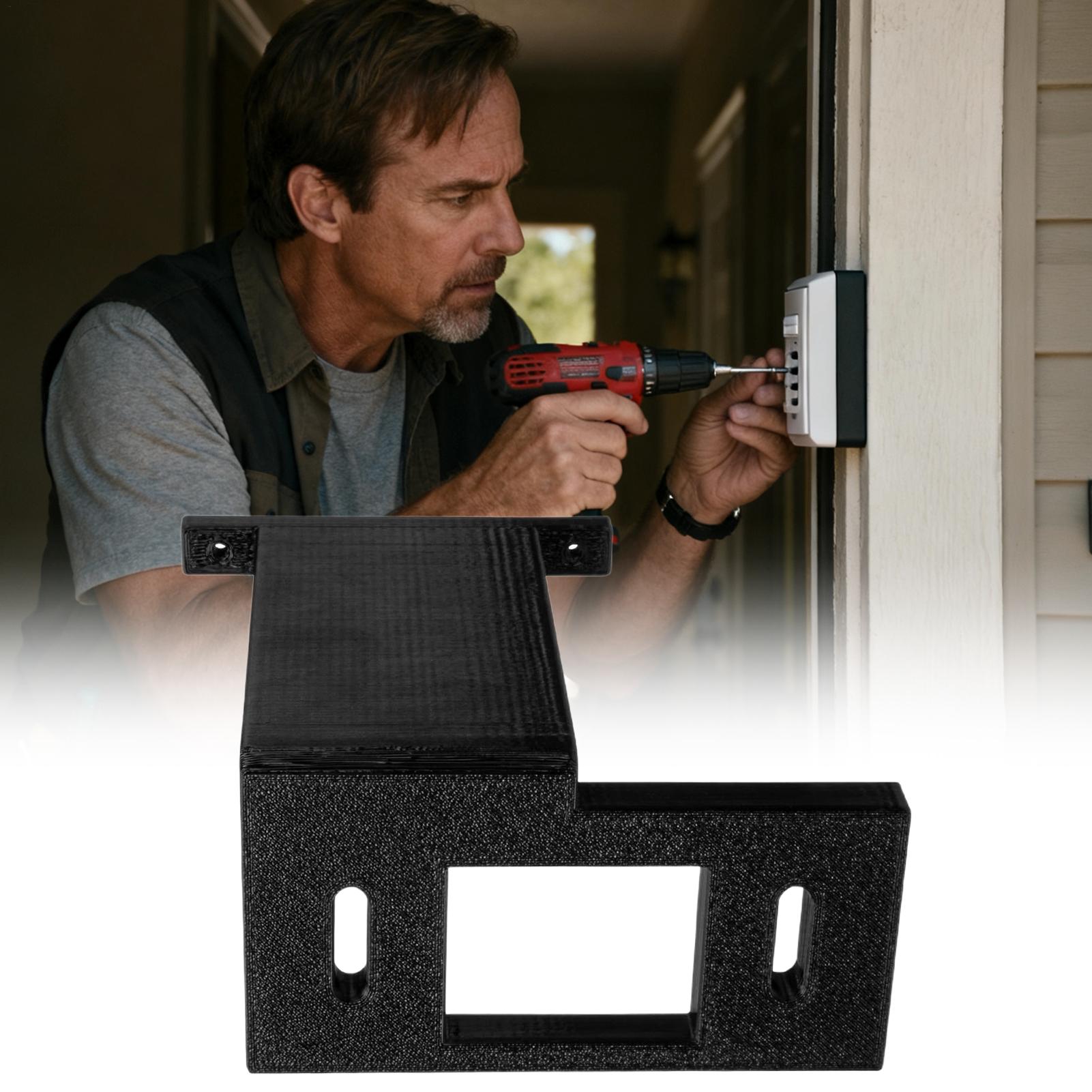 Home Security Product - リングドアベルエクステンダーセキュリティシステムホルダーリングドアベルアクセサリーガレージ屋内屋外家のドア庭の門レンガ用