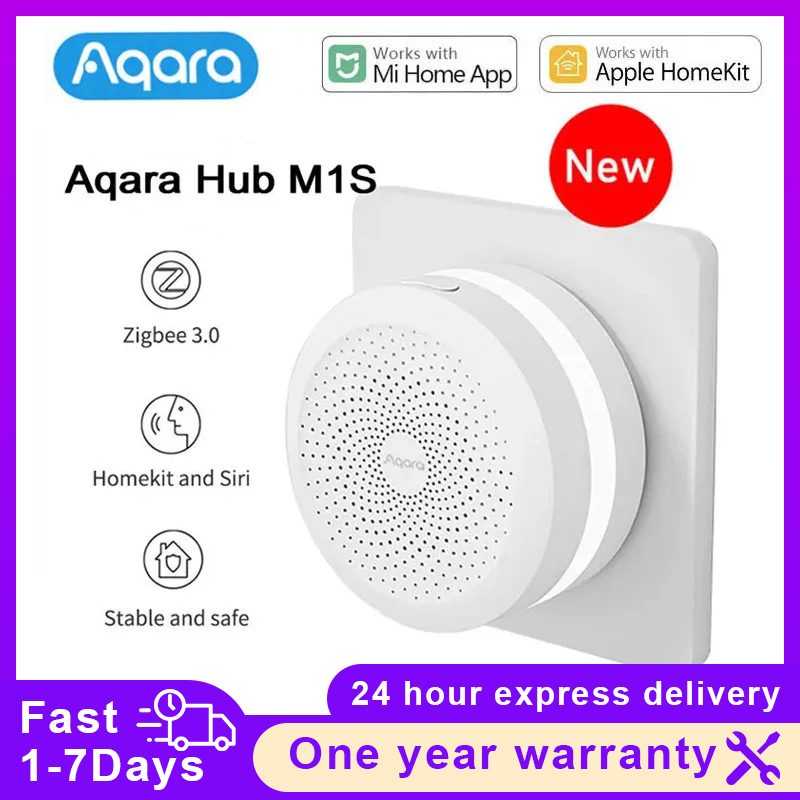 Xiaomi Hub Mijia Hub - 2024 最新 Aqara スマートハブ M1S ゲートウェイワイヤレス
