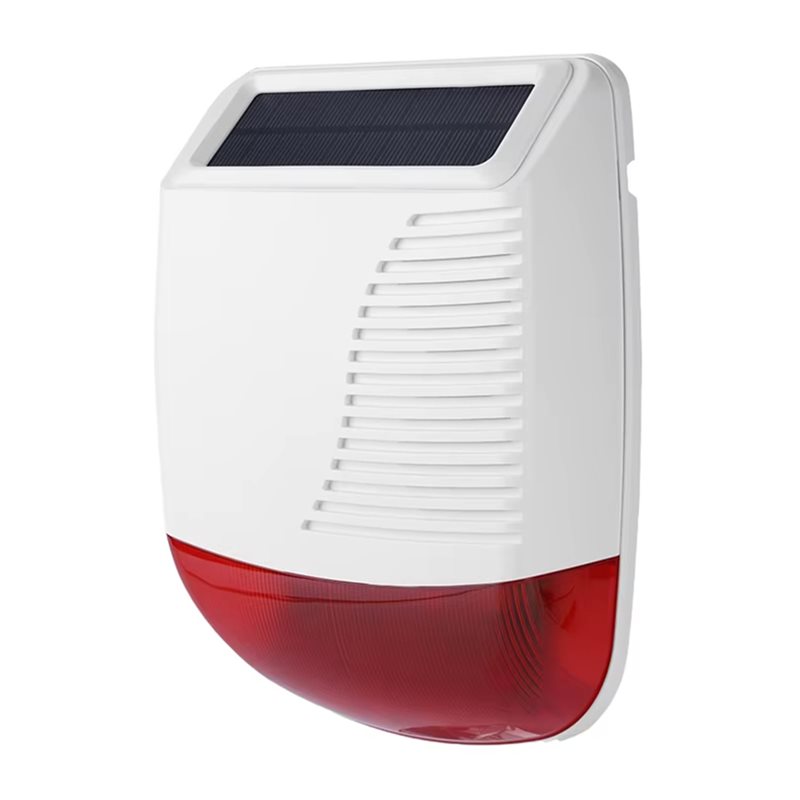Home Security Lights Outdoors - 【カートに追加】盗難警報システム 433Mhz ワイヤレス ソーラーパワー 屋外サイレンライト フラッシュ
