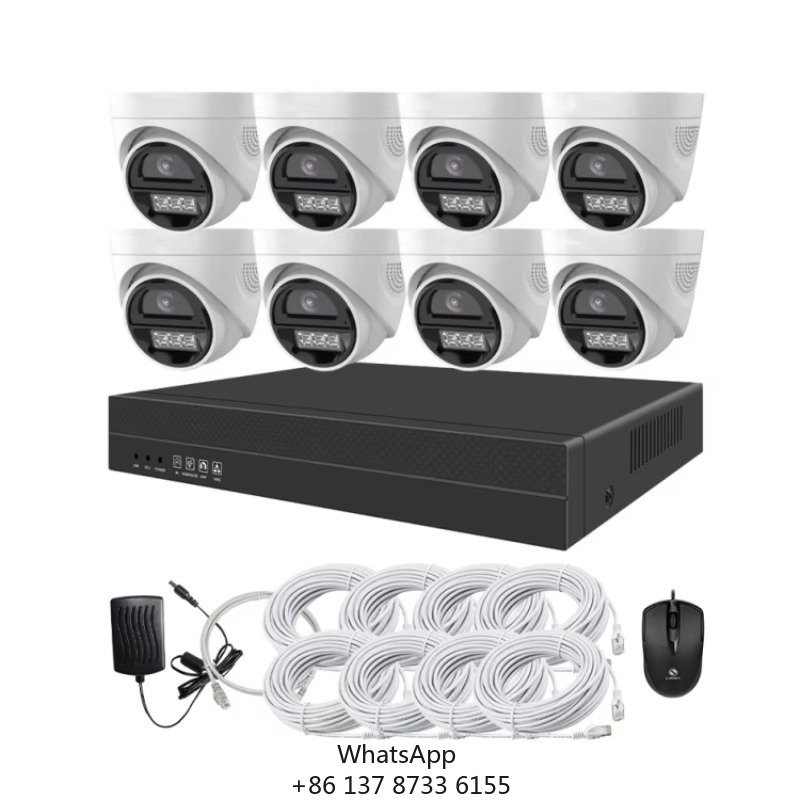 Home Security Outdoor - CCTVカメラキット 4ch/8ch フルHD 屋外防水カメラ NVRキット コンボ