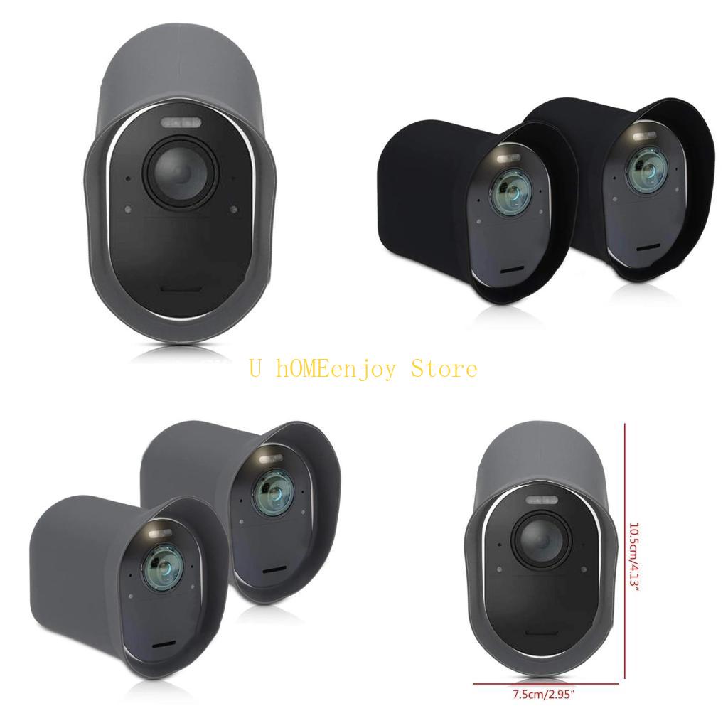 Home Security Arlo - B0KF 保護カバースキンシリコンケースカメラアクセサリー Arlo 3 Outdoo 用