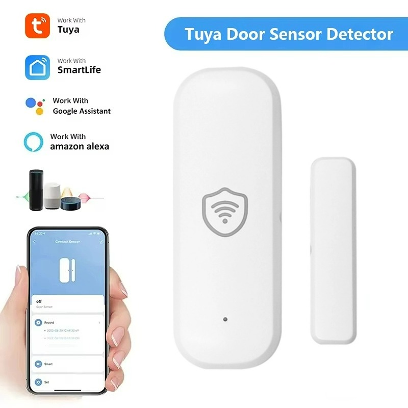 Home Security Product - YFK Zigbee ドア・窓センサー（Tuyaスマートホーム用）開閉セキュリティアラーム検出器、スマートライフ製品と互換性あり