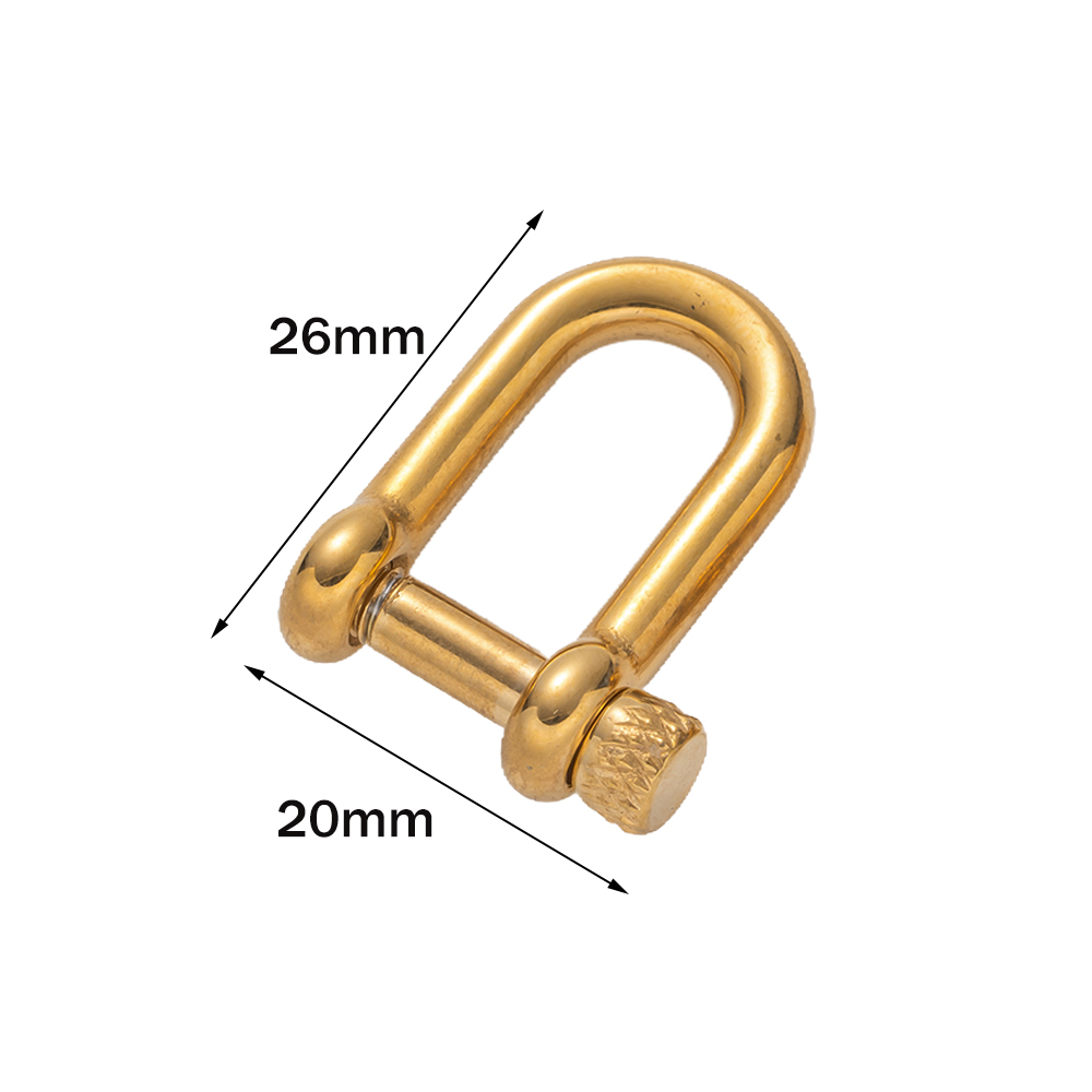 1 個 304 ステンレス鋼 D リングアンカーシャックルク - Home Security Ring のレビューと価格
