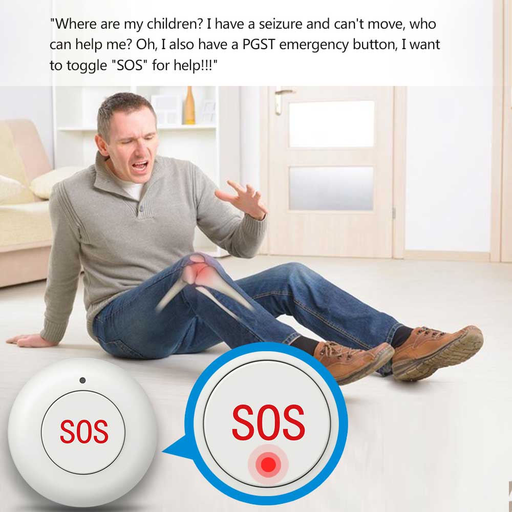 ワイヤレス SOS ボタンスマートホームゲートセキュリティド - Home Security Outdoor のレビューと価格