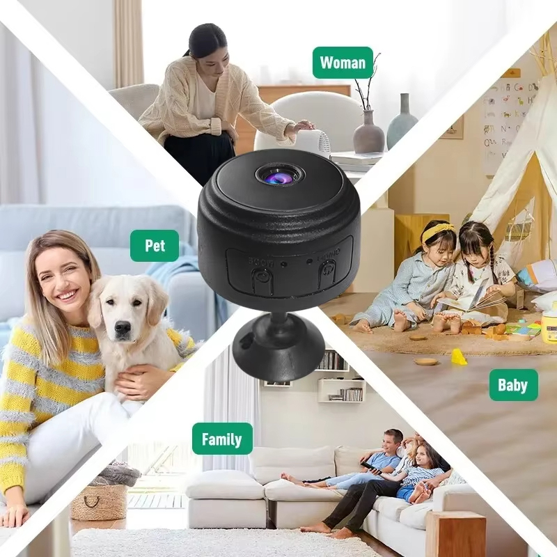 A9 ミニ WiFi HD 1080P セキュリティカメラワ - Home Security Adt のレビューと価格