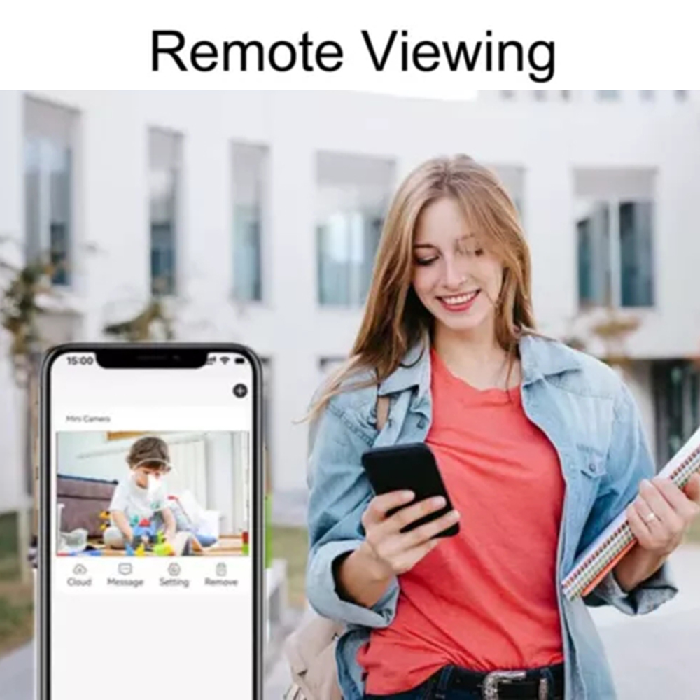 DIY HD 1080P WiFi ミニカメラポータブルビデ - Home Security Hidden Cameras のレビューと価格