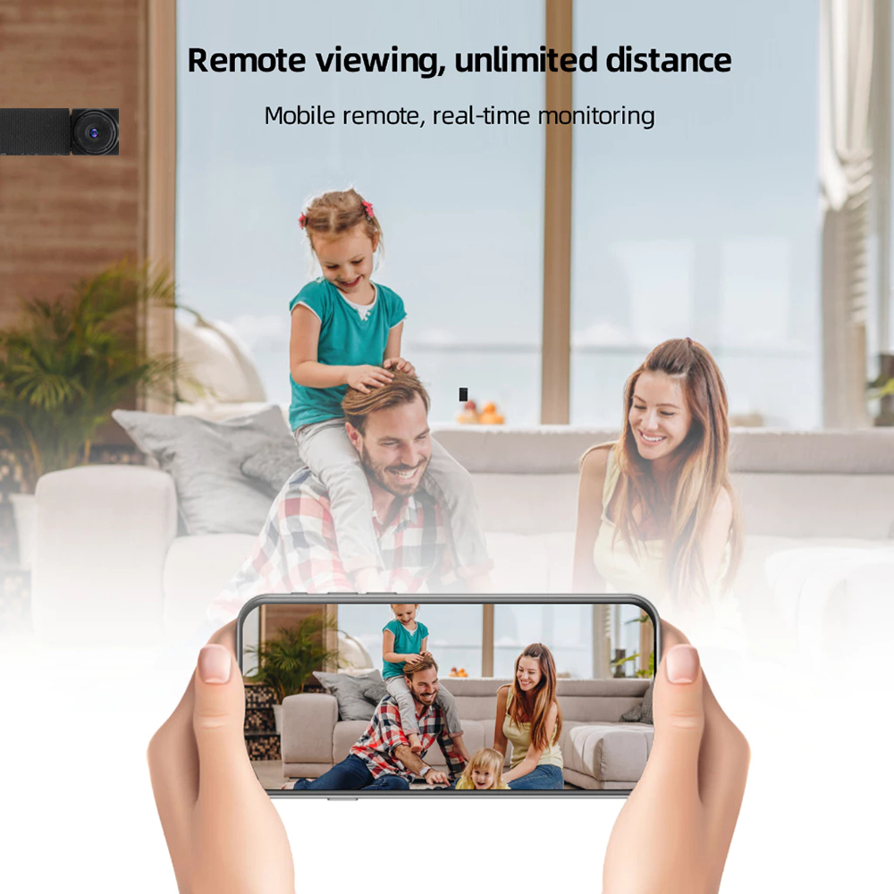 DIY HD 1080P WiFi ミニカメラポータブルビデ - Home Security Hidden Cameras のレビューと価格