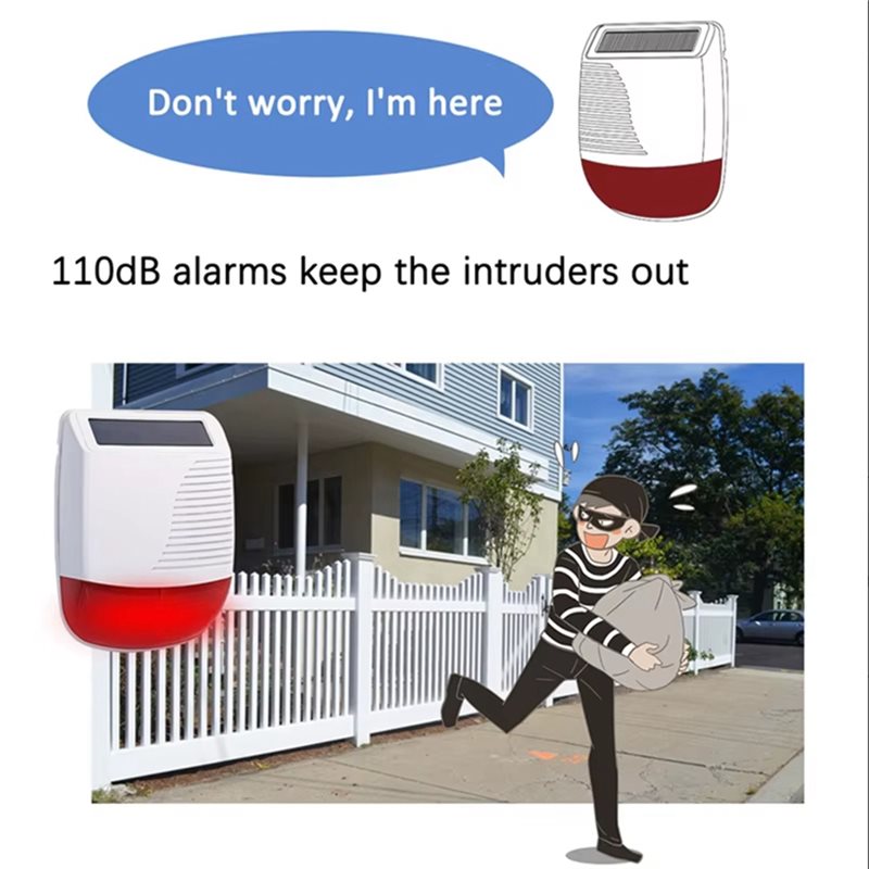 【カートに追加】盗難警報システム 433Mhz ワイヤレス  - Home Security Lights Outdoors のレビューと価格
