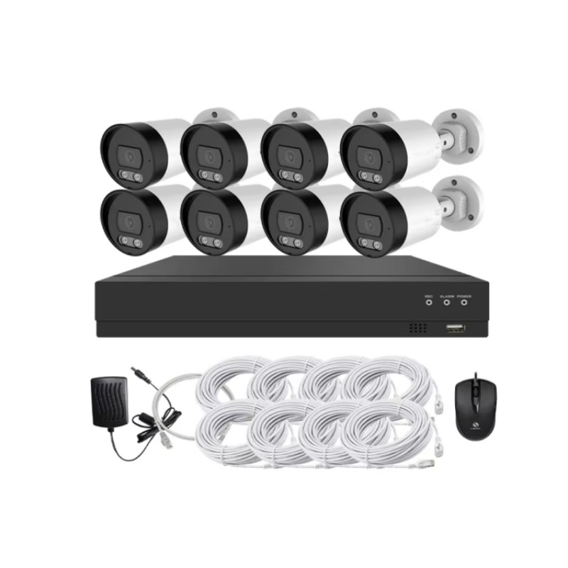 CCTVカメラキット 4ch/8ch フルHD 屋外防水カメ - Home Security Outdoor のレビューと価格