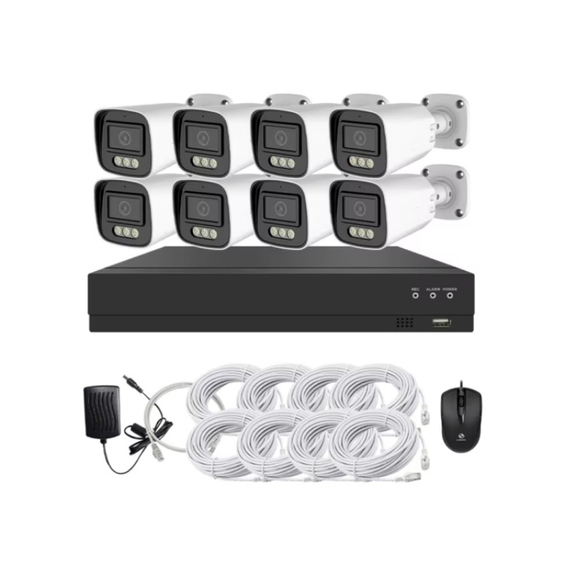 CCTVカメラキット 4ch/8ch フルHD 屋外防水カメ - Home Security Outdoor のレビューと価格