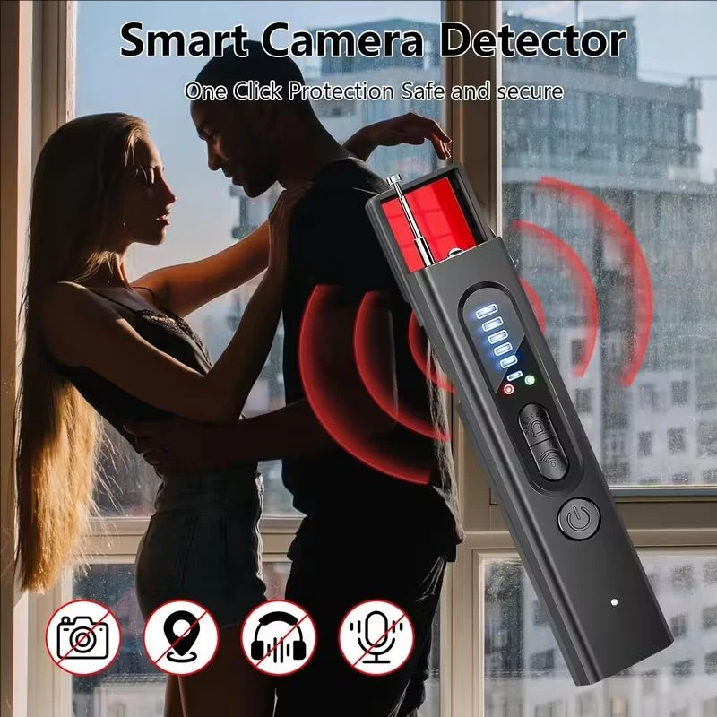 隠しカメラ検出器アンチスパイカーGPSトラッカー盗聴器バグR - Home Security Hidden Cameras のレビューと価格