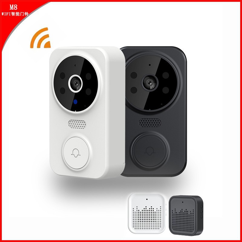 Tuya WIFI ドアベル スマートホーム ワイヤレス電話 - Home Security Video のレビューと価格