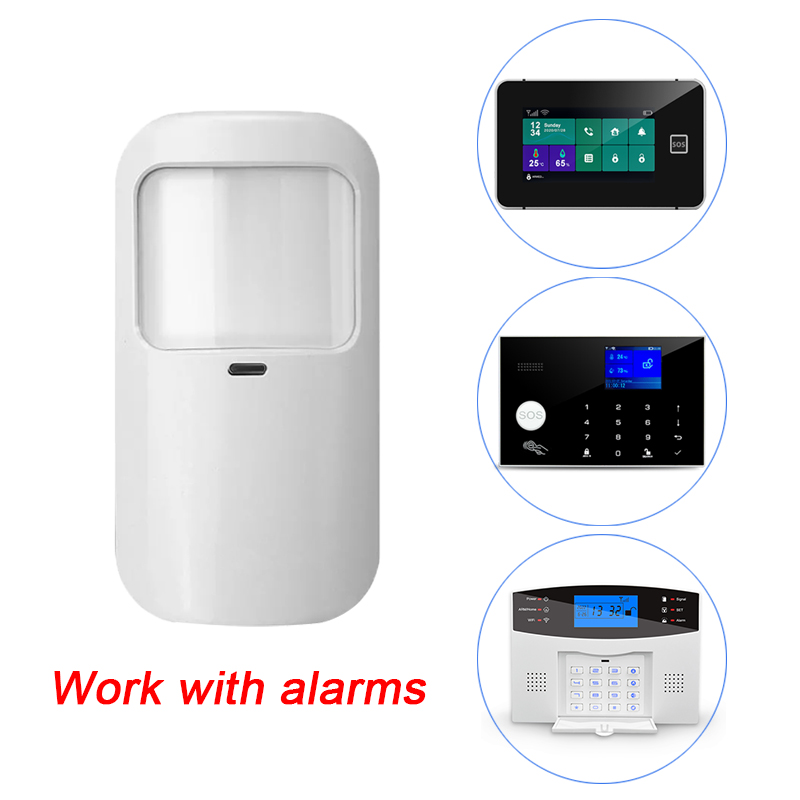 ワイヤレス 433MHz 赤外線センサー人間の動き検出器スマ - Home Security Product のレビューと価格