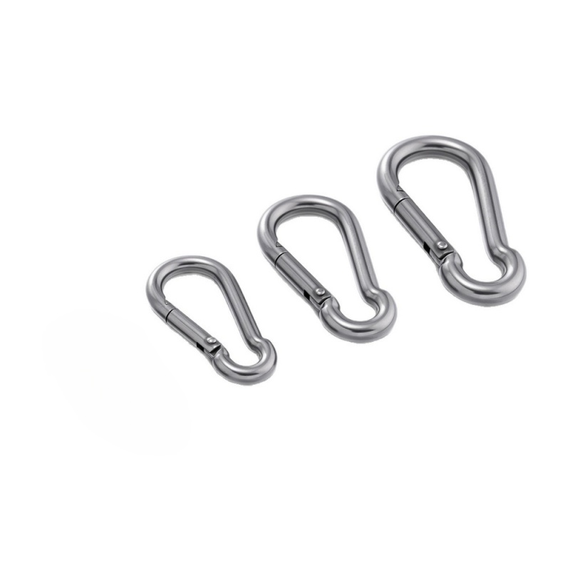 2 個ステンレス鋼スプリングフッククイックリンクスプリングス - Home Security Ring のレビューと価格