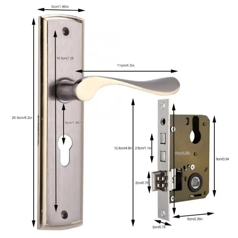 家,室内,寝室,リビングルーム,キッチン用のロック解除キー付 - Home Security Product のレビューと価格