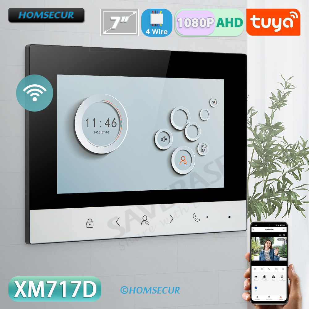 TuyaスマートWIFI屋内モニター 7インチ/10インチL - Home Security Video のレビューと価格