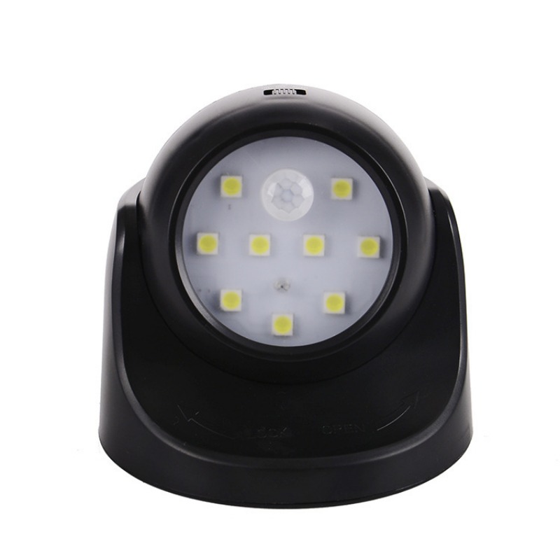 電池式 LED スポットライト PIR モーションセンサーラ - Home Security Lights Outdoors のレビューと価格
