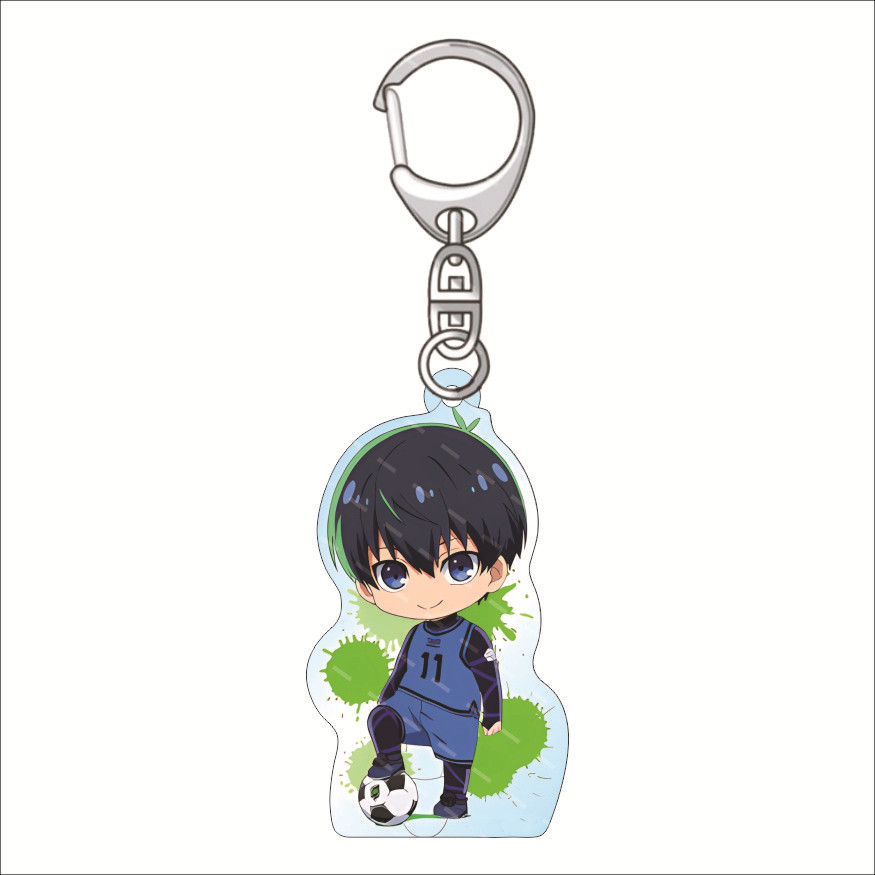 アニメブルーロックアクリルガールキーホルダーファッションバッ - Home Security Ring のレビューと価格