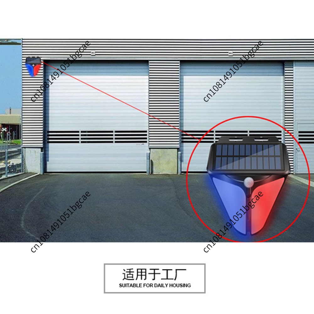 家庭用ソーラーパワーアラームランプセキュリティシステム警告イ - Home Security Lights Outdoors のレビューと価格