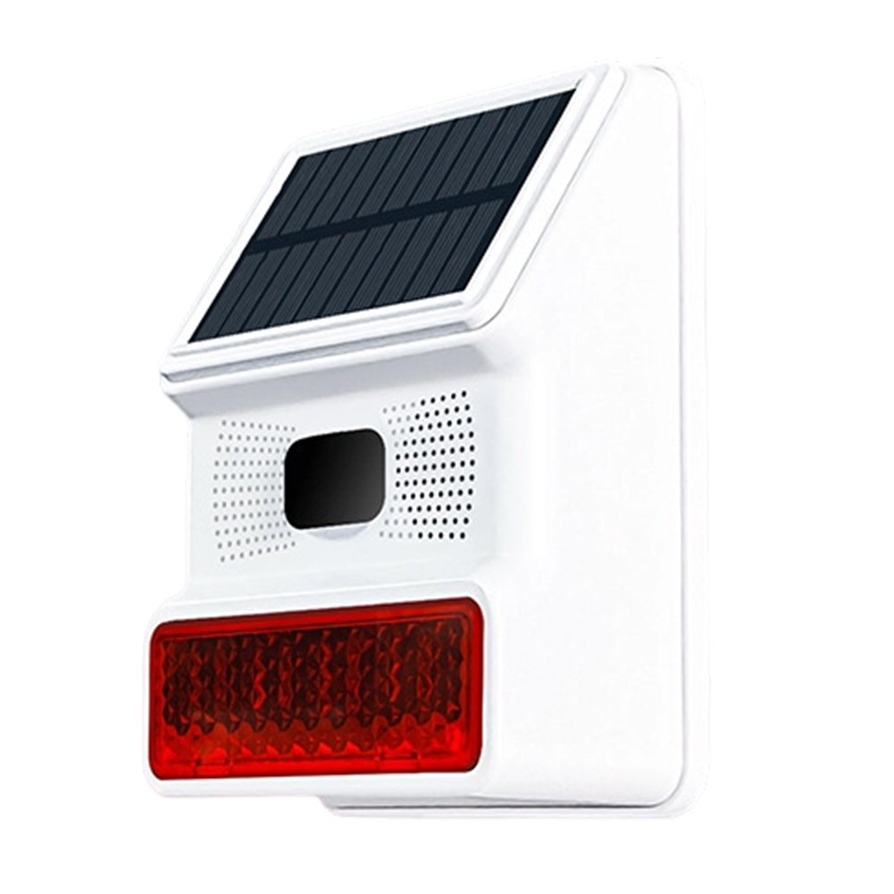 ワイヤレス433MHzソーラー式サウンドライトアラーム屋外セ - Home Security Lights Outdoors のレビューと価格