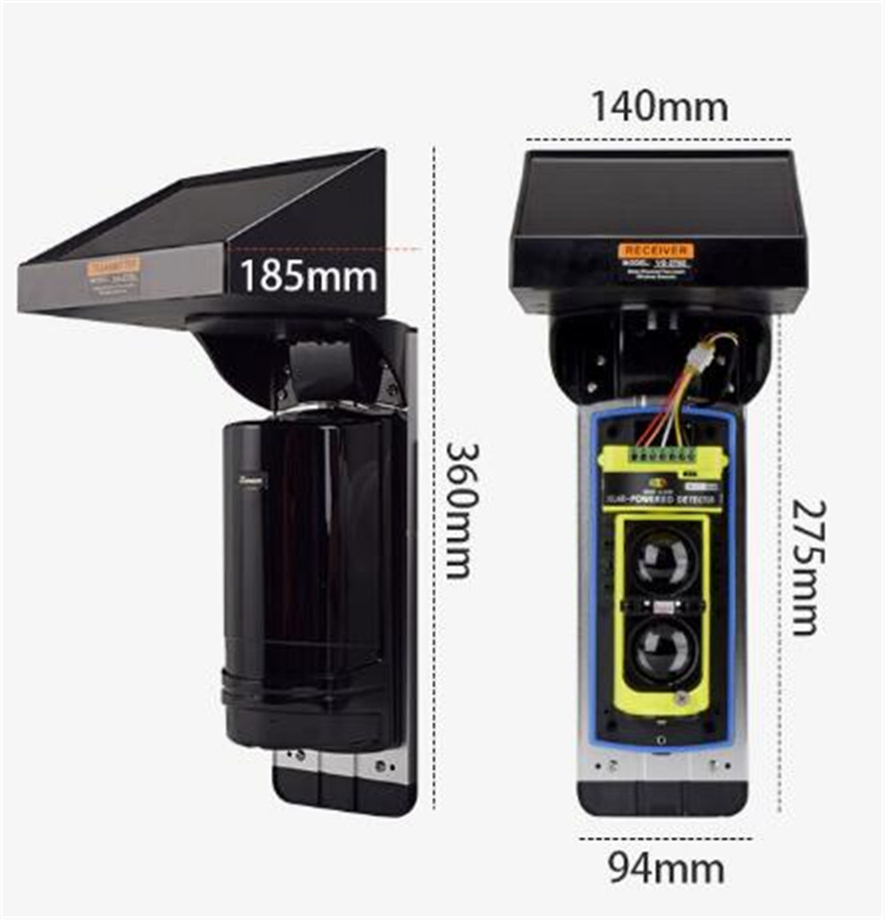 433mhzワイヤレスソーラー屋外防水ペット免疫対応PIRモ - Home Security Outdoor のレビューと価格