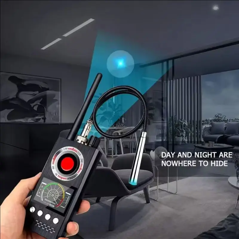 プロフェッショナルなアンチスパイカメラ検出器K68 バグスキ - Home Security Hidden Cameras のレビューと価格