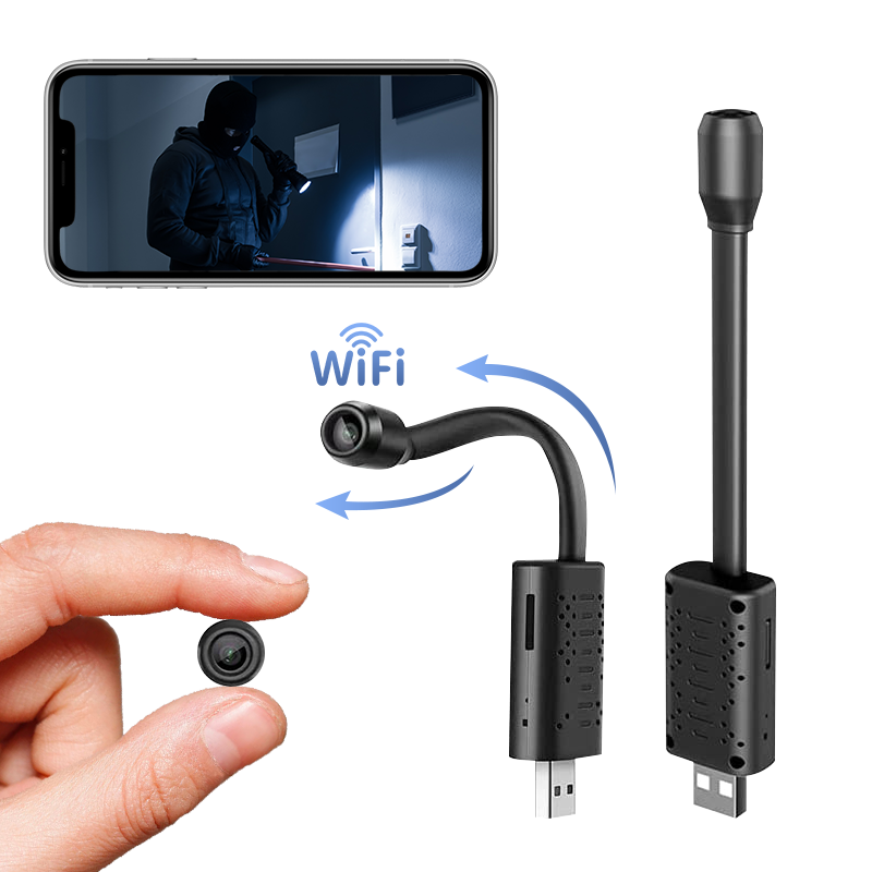 V380ミニワイヤレスWiFiカメラHD動体検知U21 Wi - Home Security Adt のレビューと価格