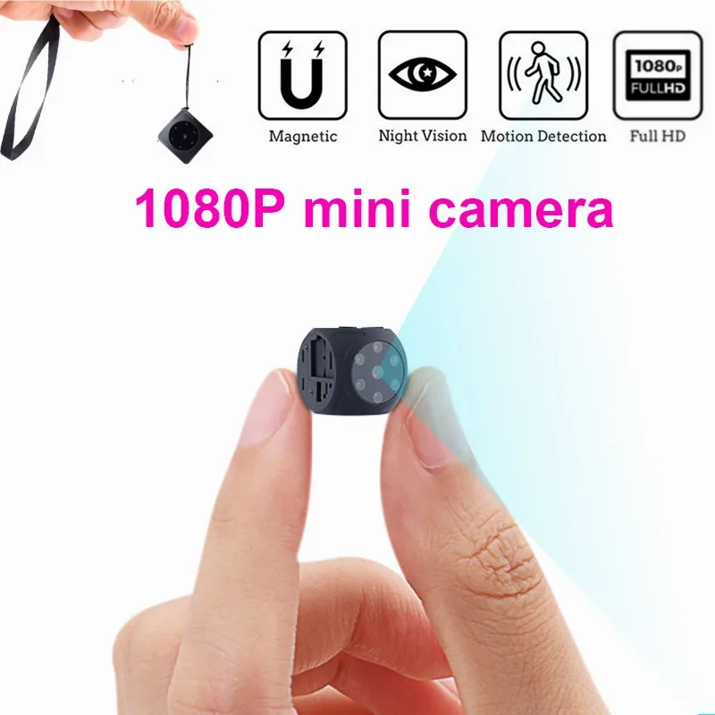 ボディミニカメラポータブル 1080P HD ナイトビジョン - Home Security Hidden Cameras のレビューと価格